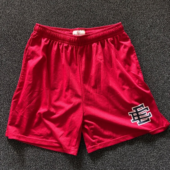 Eric Emanuel Shorts Red - Picture 1 of 3